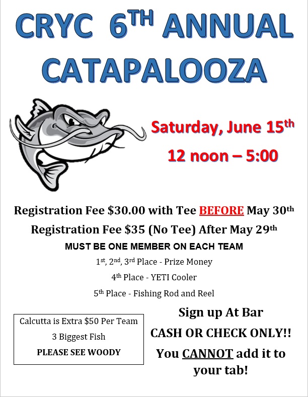 Catfish Tournament – Choptank River Yacht Club